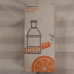 Tupperware Chopper Machine in White and Orange